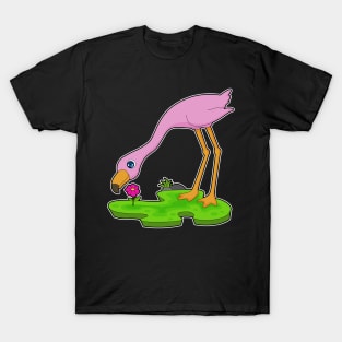 Flamingo Flower T-Shirt